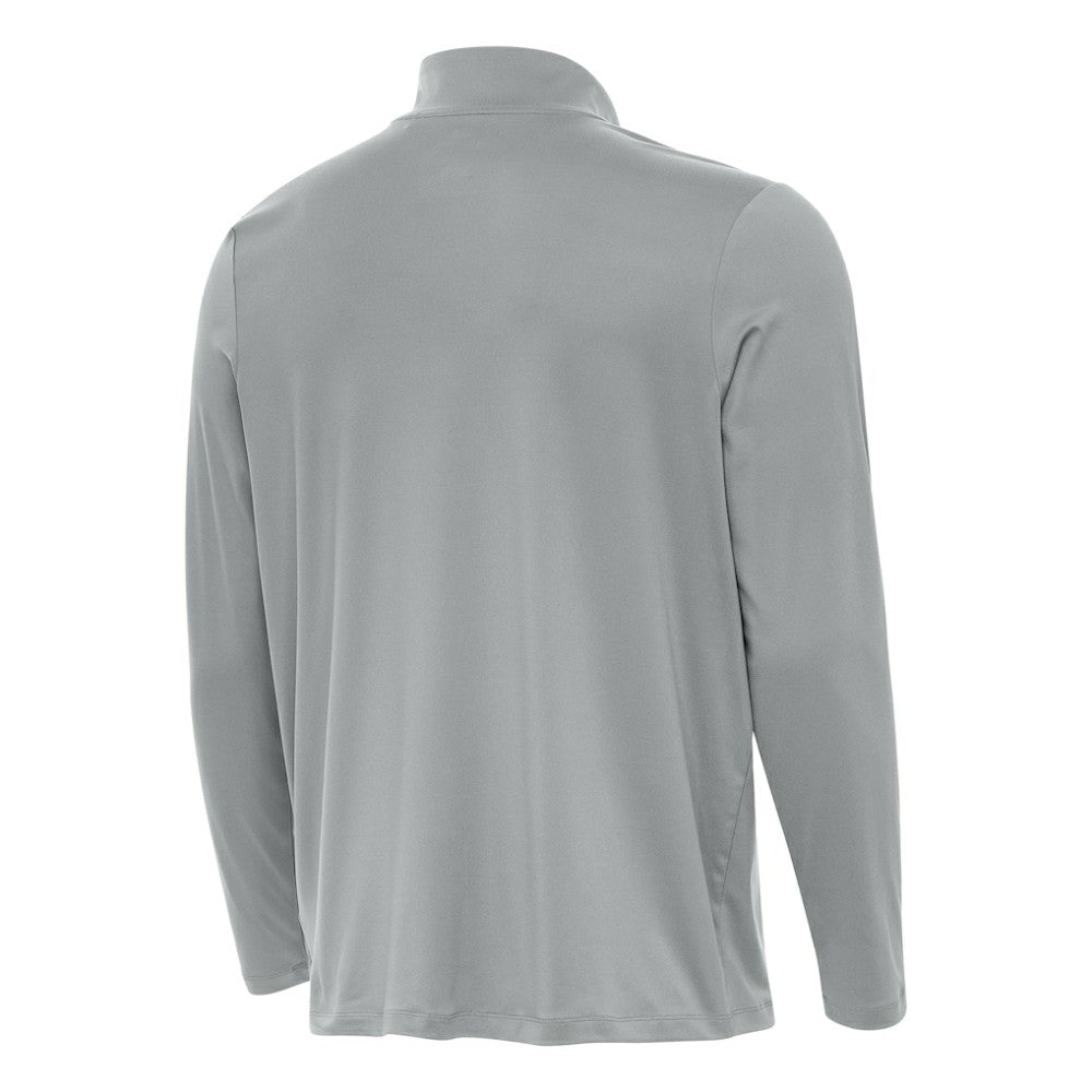 St. Louis Blues - Antigua Reprocess Quarter-Zip Pullover Gray