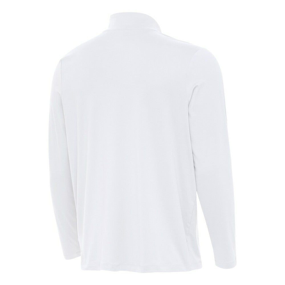 St. Louis Blues - Antigua Reprocess Quarter-Zip Pullover White