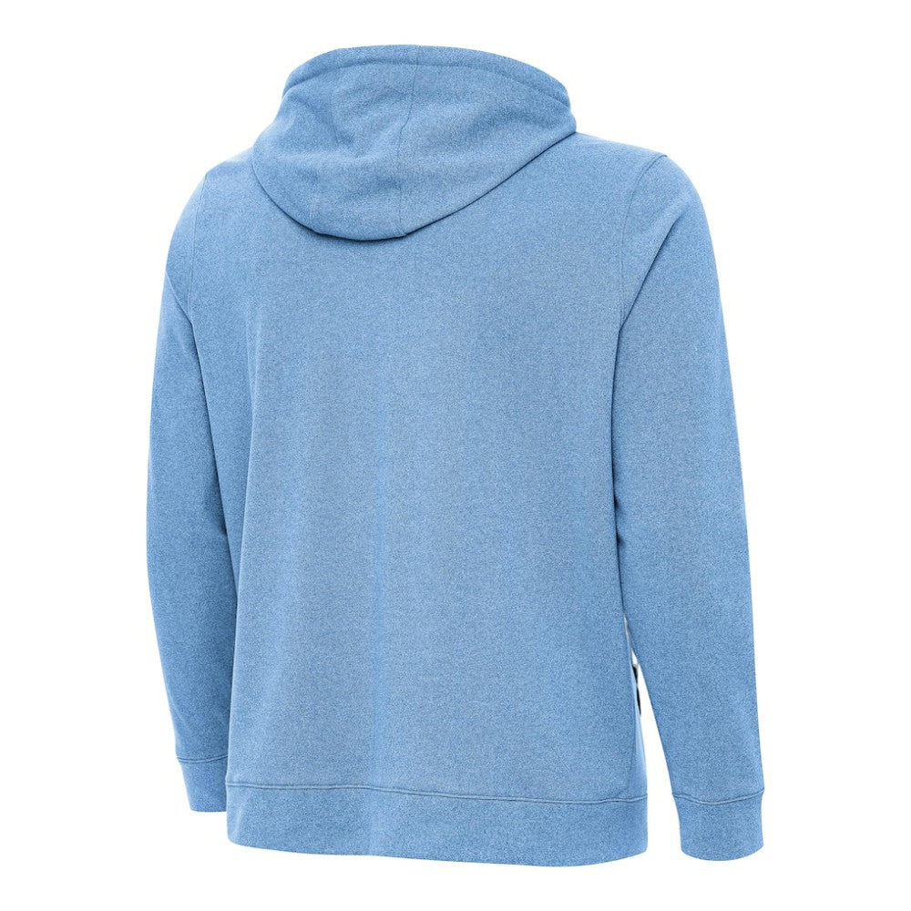 St. Louis Blues - Antigua Effortless Full-Zip Hoodie Heather Blue