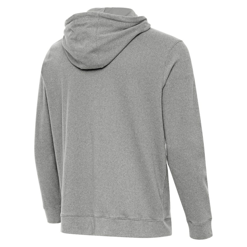 Boston Bruins Antigua Cloud Pullover Hoodie Heather Black
