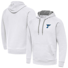 St. Louis Blues - Antigua Victory Pullover Hoodie White