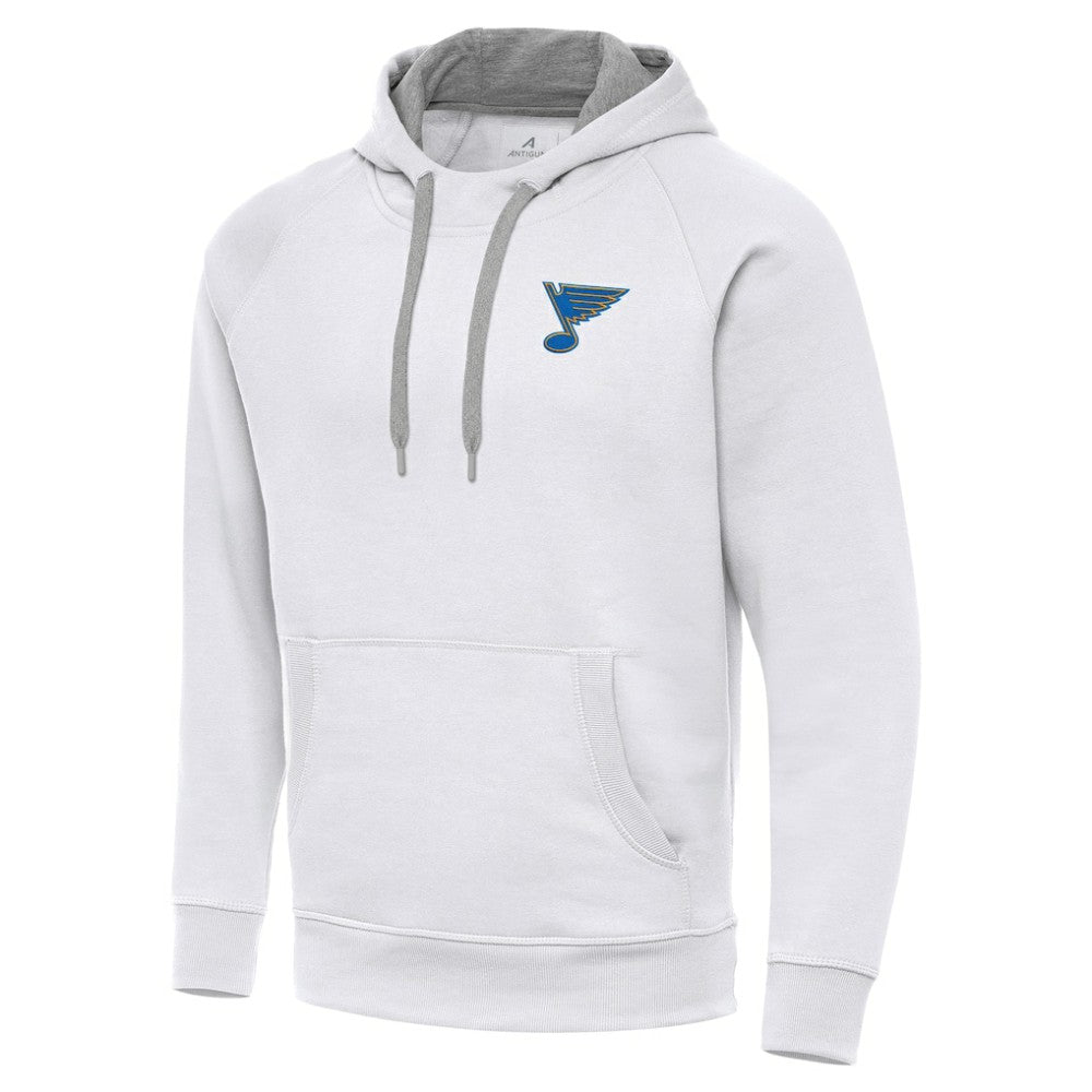 St. Louis Blues - Antigua Victory Pullover Hoodie White