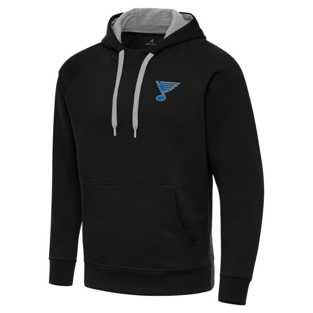 St. Louis Blues - Antigua Victory Pullover Hoodie Black