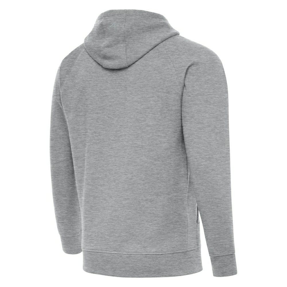 Boston Bruins Antigua Victory Tall Pullover Hoodie Heather Gray
