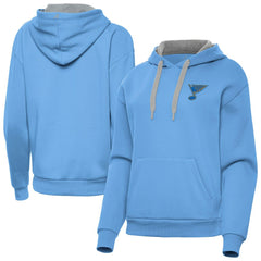 St. Louis Blues - Antigua Women's Victory Pullover Hoodie Blue