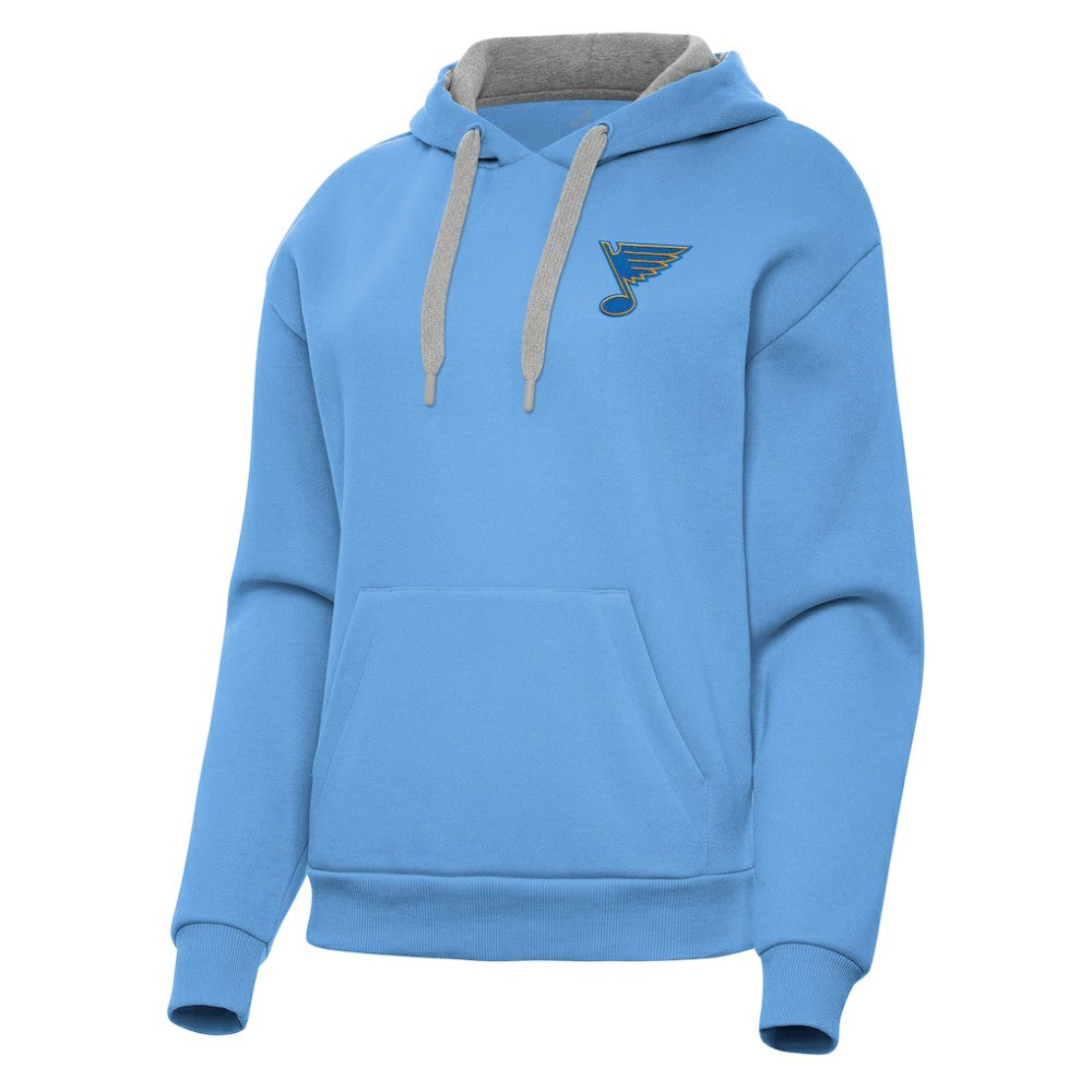 St. Louis Blues - Antigua Women's Victory Pullover Hoodie Blue