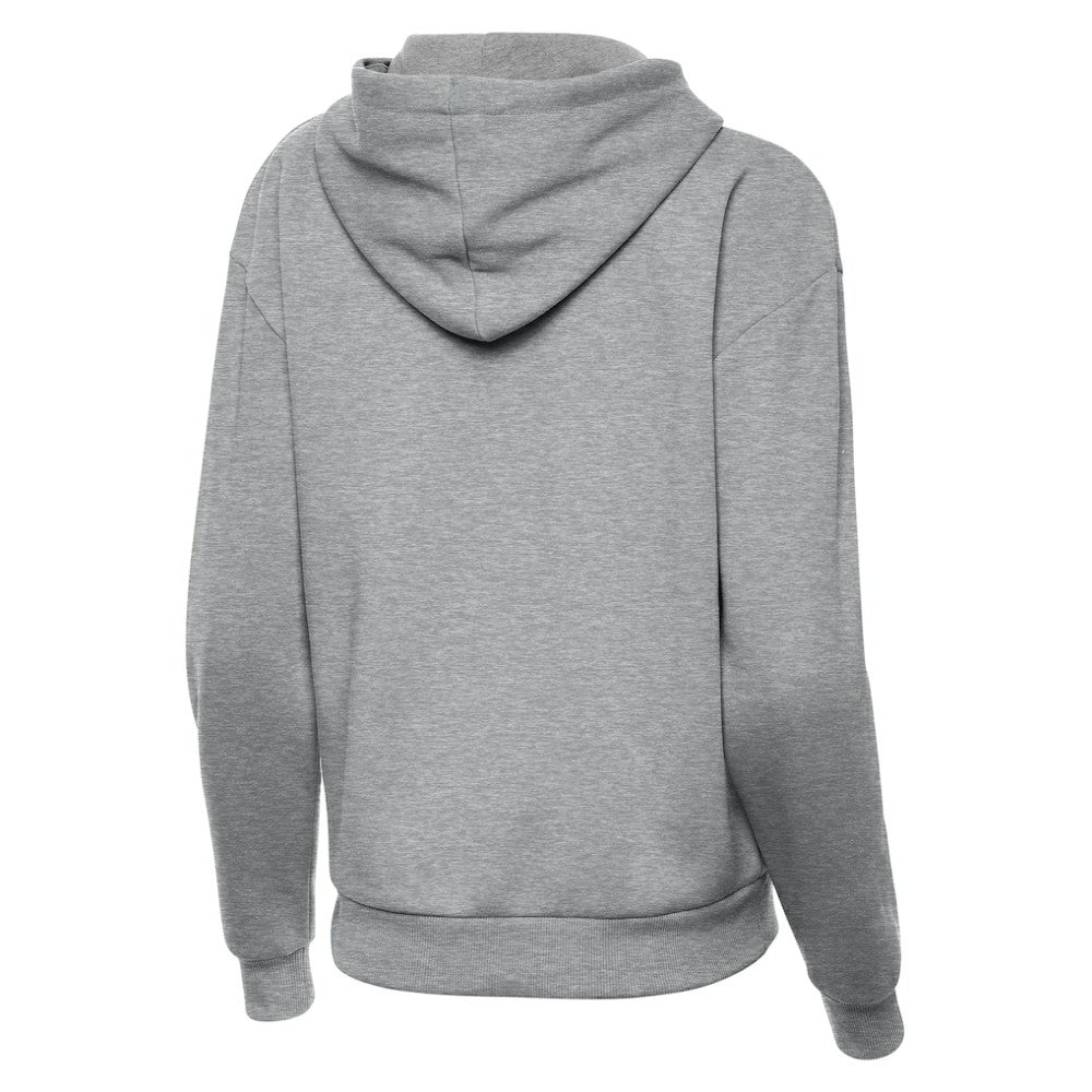 St. Louis Blues - Antigua Women's Victory Pullover Hoodie Heather Gray
