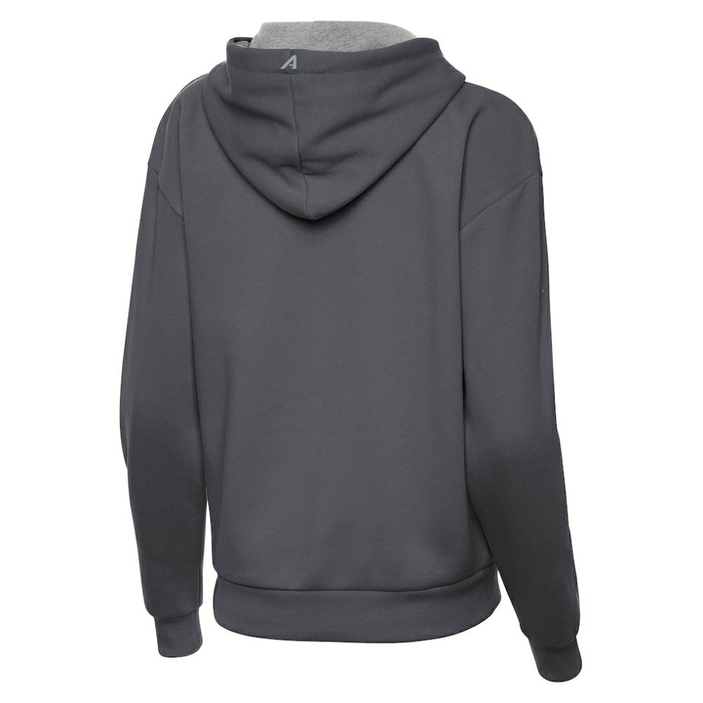 St. Louis Blues - Antigua Women's Victory Pullover Hoodie Charcoal
