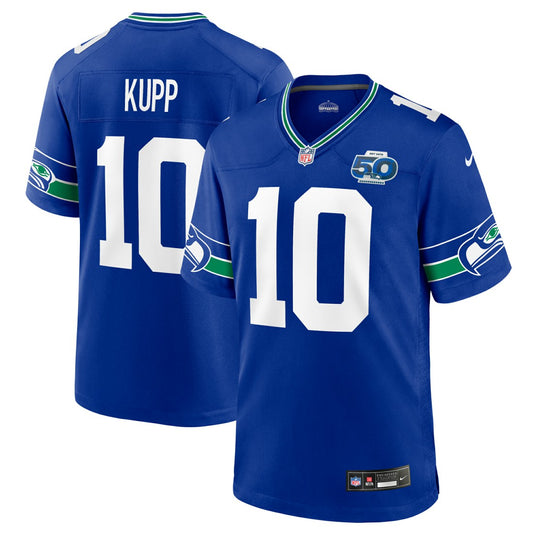 Cooper Kupp Seattle Seahawks Alternate 50th Season Game Jersey - Royal | NFL Jerseys