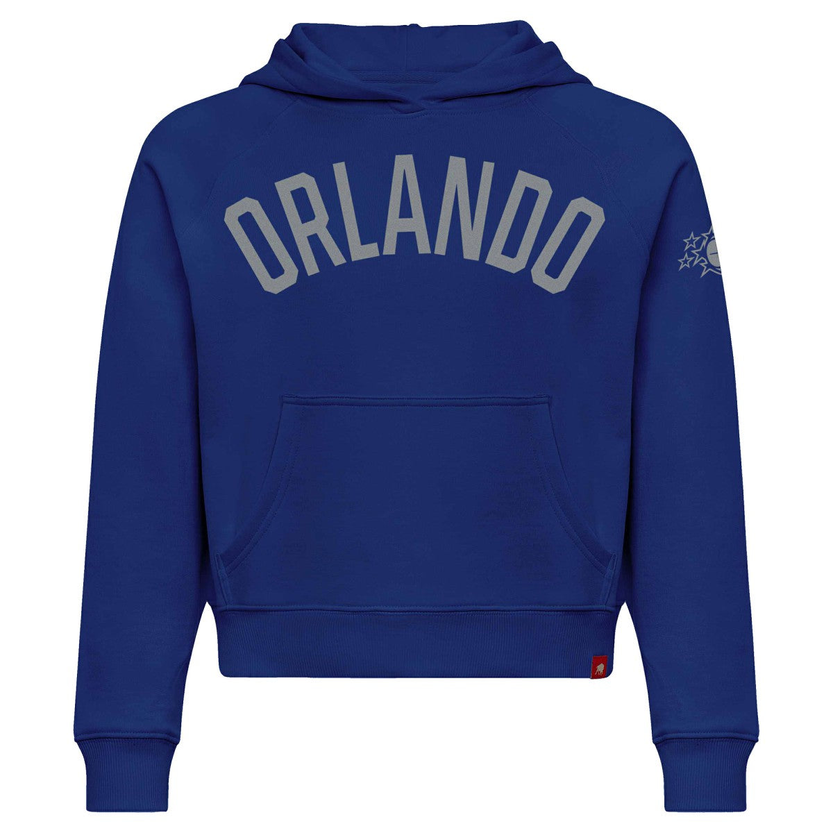 NBA - Orlando Magic Sportiqe Women's Genuine Issue Collection Ella Cropped Hoodie - Blue