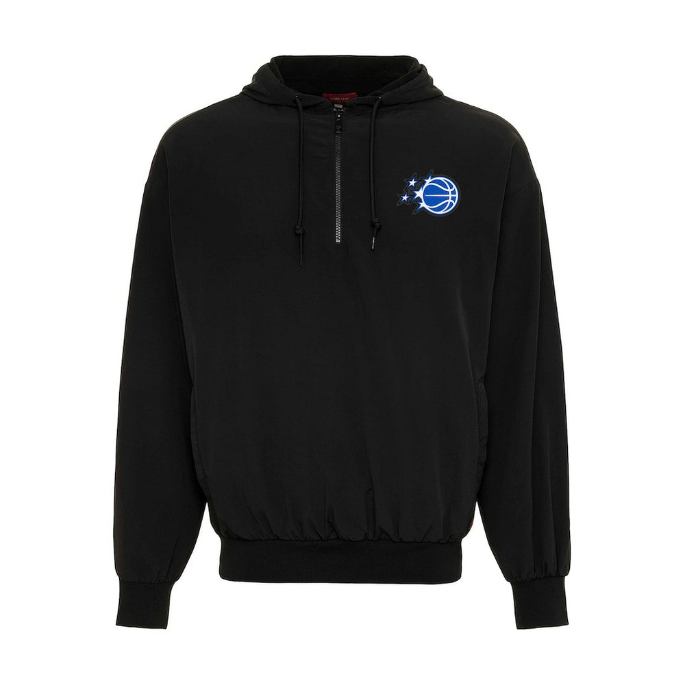 NBA - NBA Sportiqe Unisex Winfield Quarter-Zip Fleece Hoodie - Black