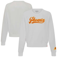 NBA - Phoenix Suns Sportiqe Women's Genuine Issue Collection Ashlyn Raglan Sweatshirt - Gray