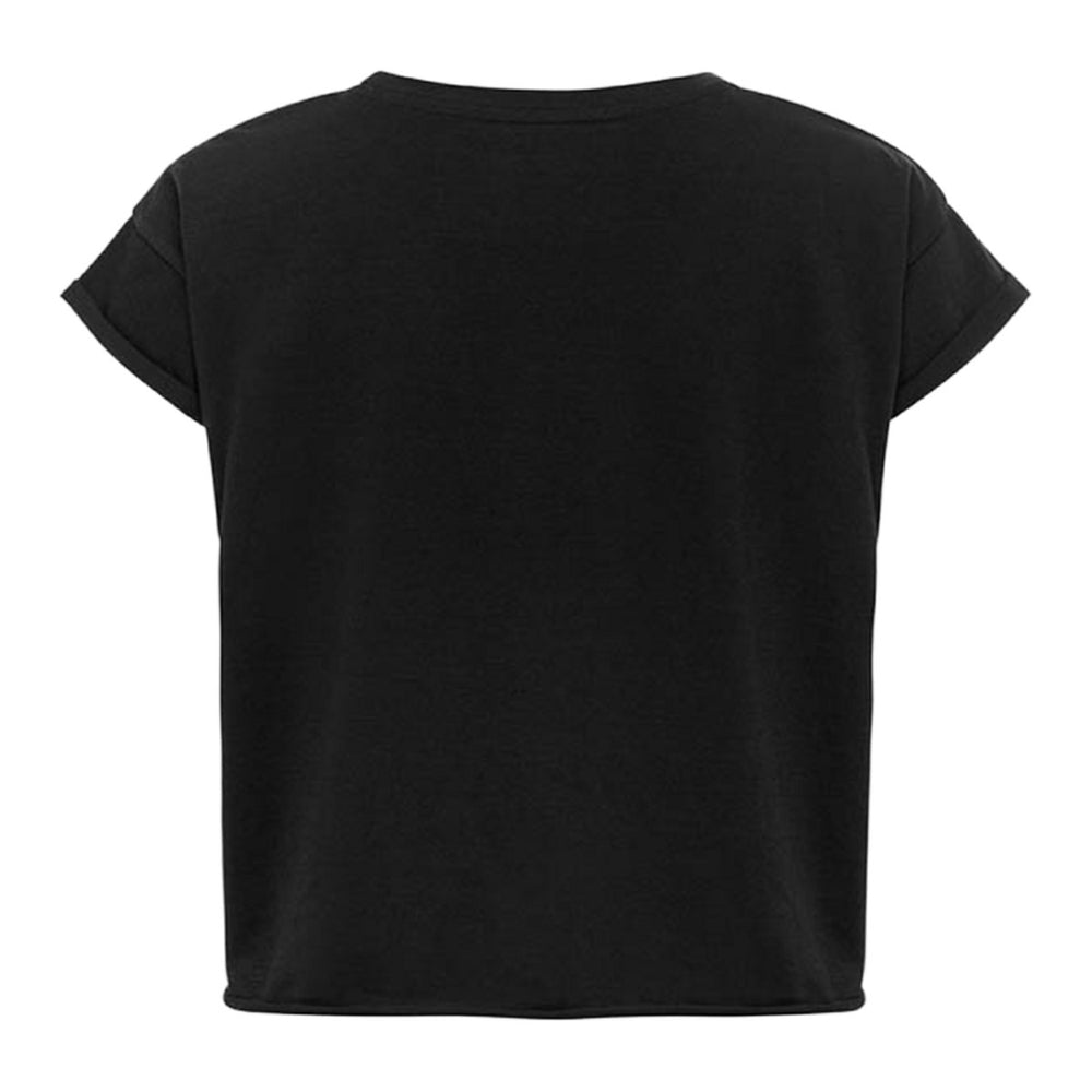 NBA - Phoenix Suns Sportiqe Women's Cropped Genuine Issue Collection Alana T-Shirt - Black
