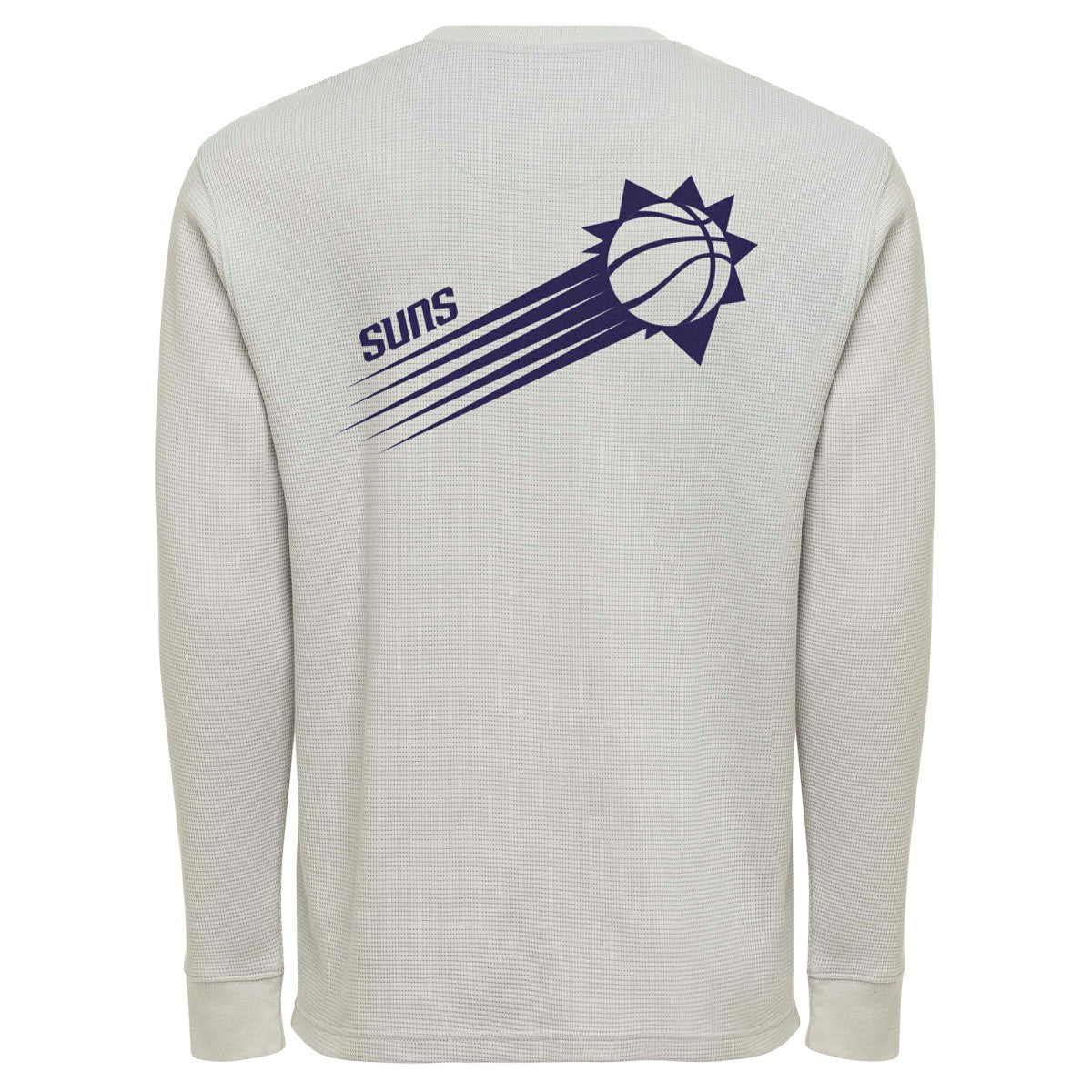 NBA - Phoenix Suns Sportiqe Unisex Afton Thermal Long Sleeve T-Shirt - Gray