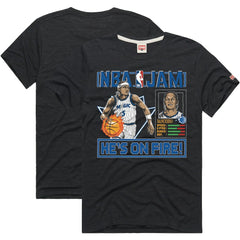 NBA - Paolo Banchero Orlando Magic Homage Unisex NBA Jam Tri-Blend T-Shirt - Charcoal