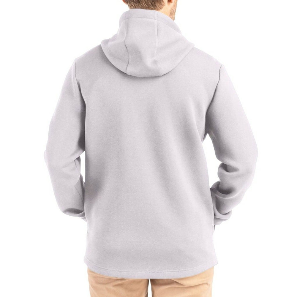 Baltimore Ravens Cutter & Buck Roam Epic Comfort Recycled Full-Zip Hoodie Jacket Gray - NFL