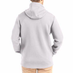 Detroit Lions Cutter & Buck Roam Epic Comfort Recycled Full-Zip Hoodie Jacket Gray - NFL