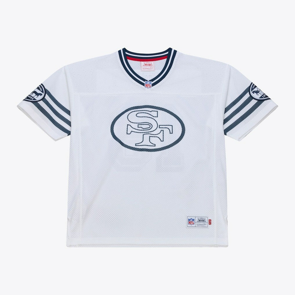 Joe Montana San Francisco 49ers x Levi's Unisex Legacy Jersey White - Mitchell & Ness