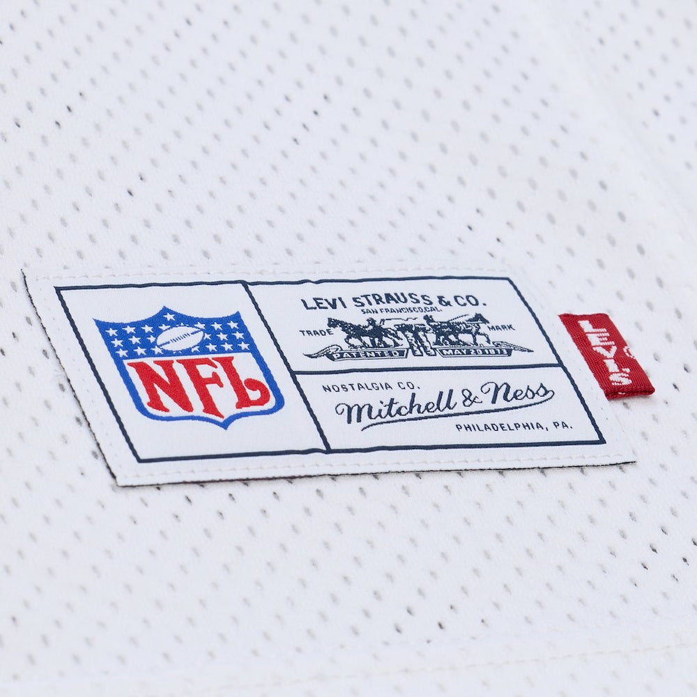 Joe Montana San Francisco 49ers x Levi's Unisex Legacy Jersey White - Mitchell & Ness