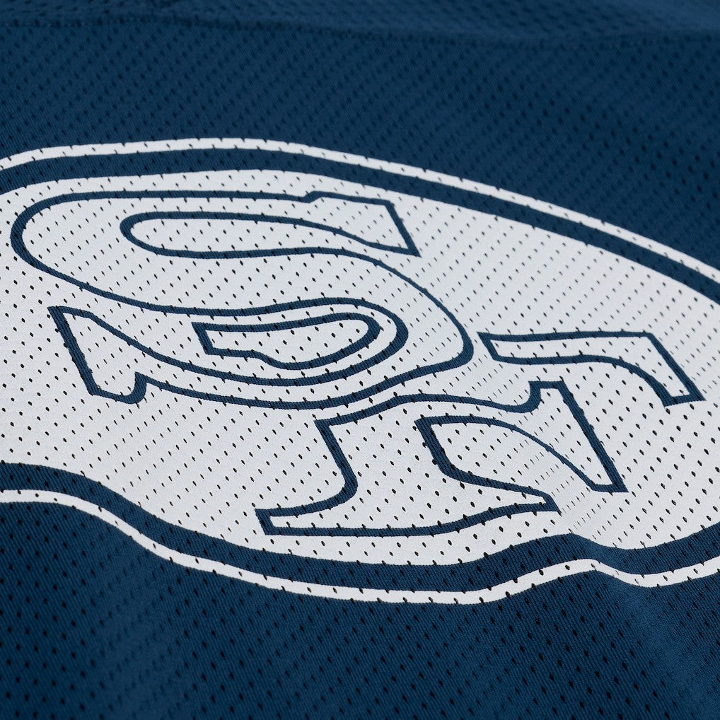 Jerry Rice San Francisco 49ers x Levi's Unisex Legacy Jersey Navy - Mitchell & Ness