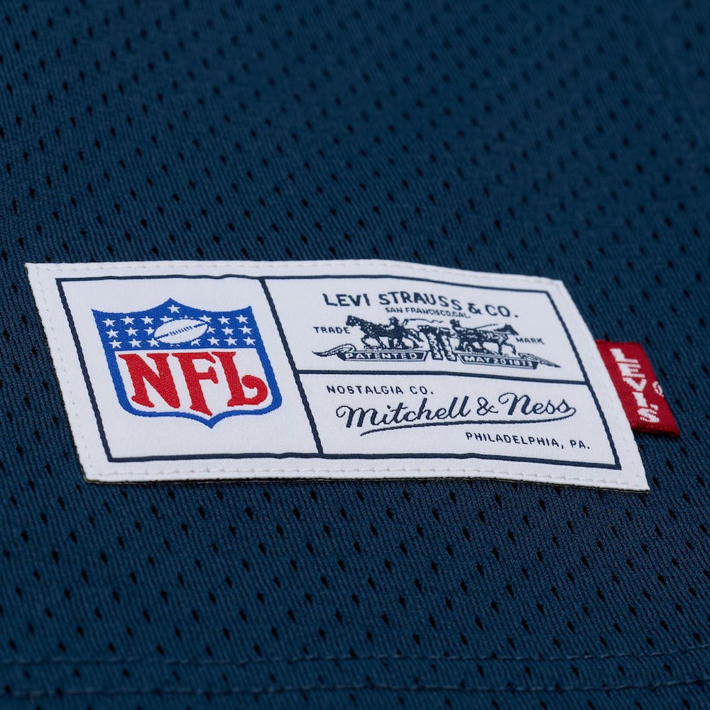 Jerry Rice San Francisco 49ers x Levi's Unisex Legacy Jersey Navy - Mitchell & Ness