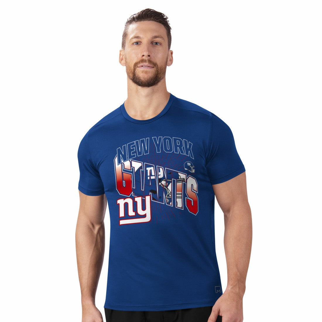 New York Giants MSX by Michael Strahan Performance T-Shirt Royal - NFL