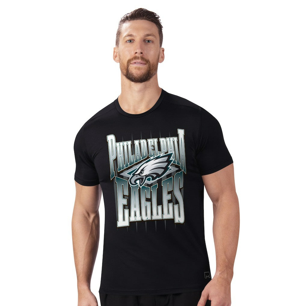 Philadelphia Eagles MSX by Michael Strahan Men's T-Shirt Black - NFL