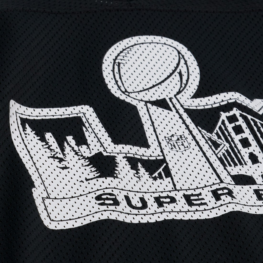 Super Bowl LX x Levi's Unisex Legacy Jersey Black - Mitchell & Ness