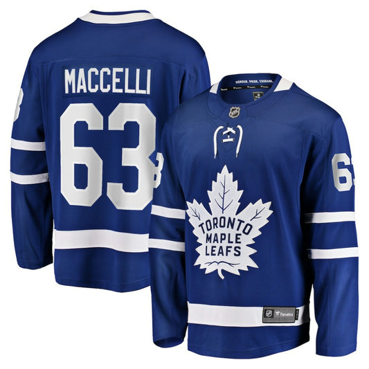 Matias Maccelli Toronto Maple Leafs Fanatics Home Breakaway Jersey - Blue | NHL Jerseys
