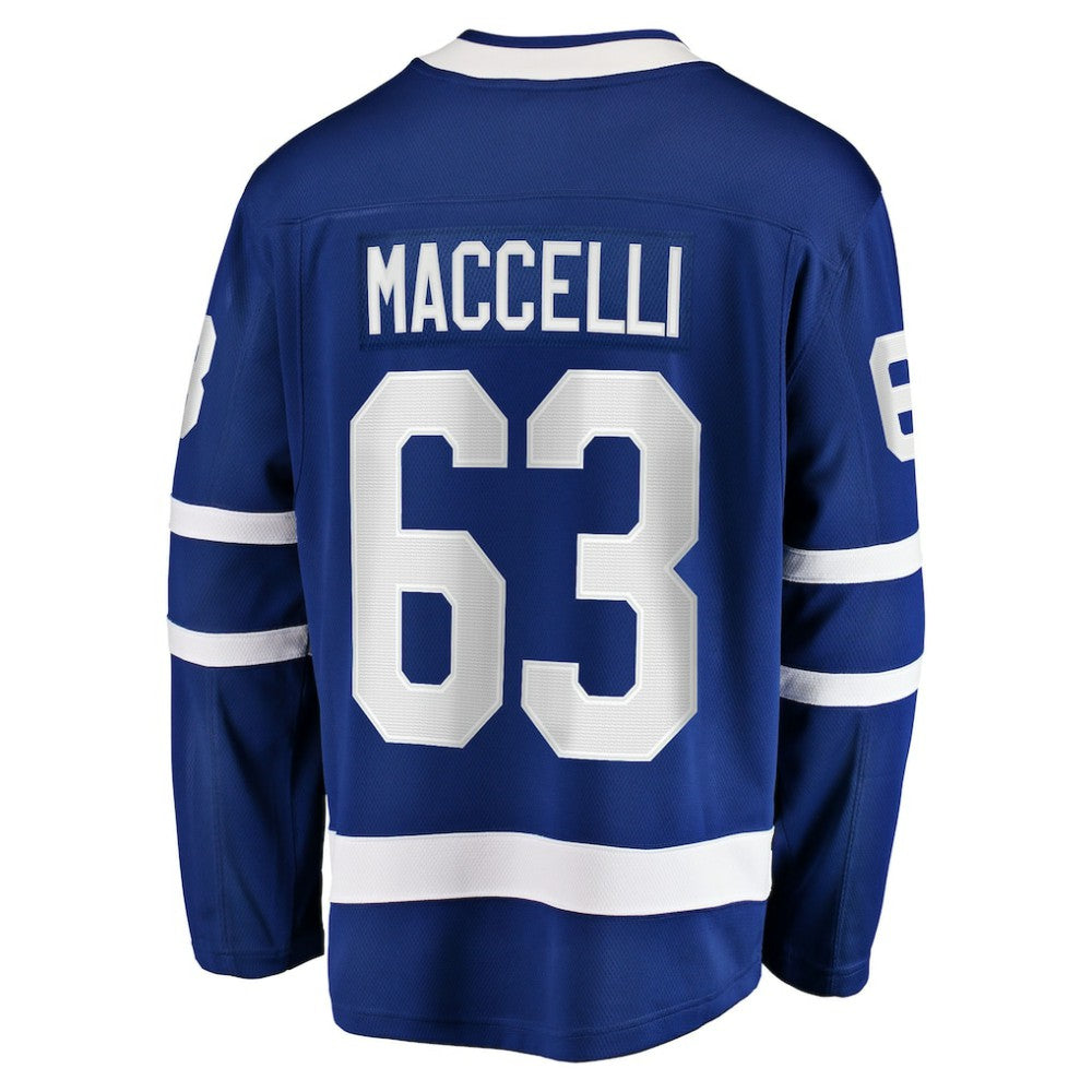 Matias Maccelli Toronto Maple Leafs - Fanatics Home Breakaway Jersey Blue