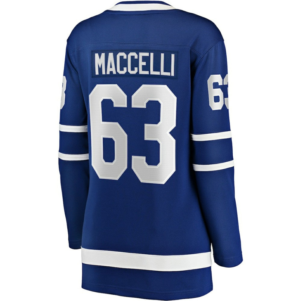 Matias Maccelli Toronto Maple Leafs Fanatics Women's Home Breakaway Jersey - Blue | NHL Jerseys