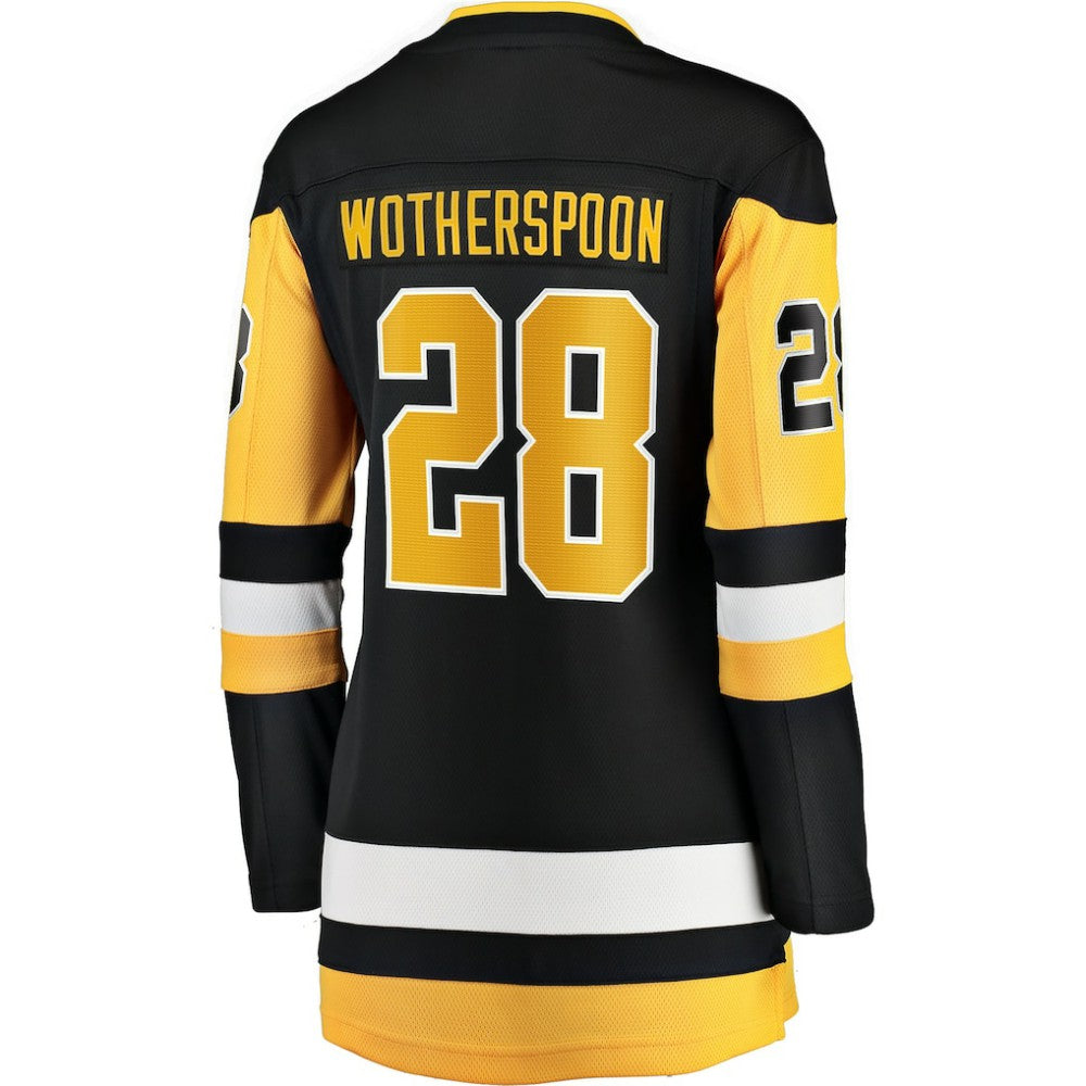 Parker Wotherspoon Pittsburgh Penguins Fanatics Women's Home Breakaway Jersey Black