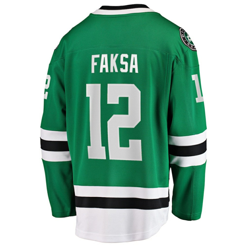 Radek Faksa Dallas Stars Fanatics Home Breakaway Jersey - Kelly Green | NHL Jerseys
