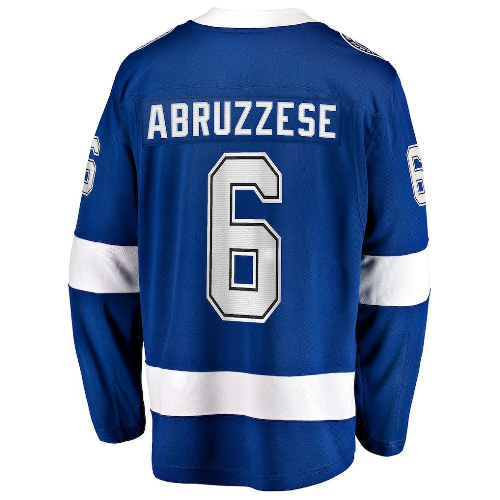 Nick Abruzzese Tampa Bay Lightning - Fanatics Home Breakaway Jersey Blue