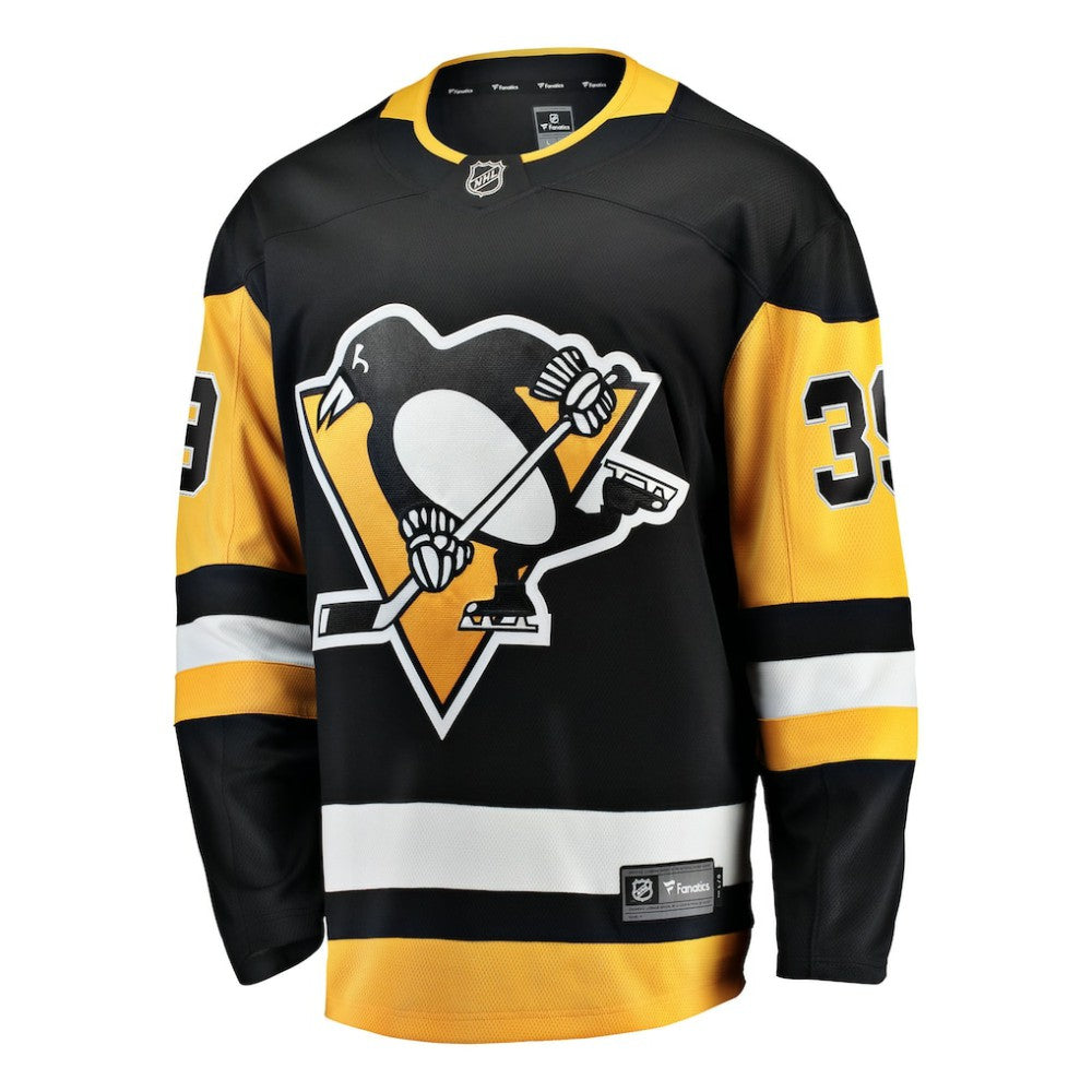Anthony Mantha Pittsburgh Penguins Fanatics Home Breakaway Jersey - Black | NHL Jerseys
