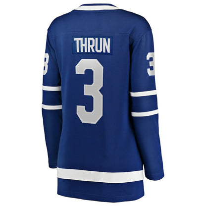 Henry Thrun Toronto Maple Leafs Fanatics Women's Home Breakaway Jersey - Blue | NHL Jerseys