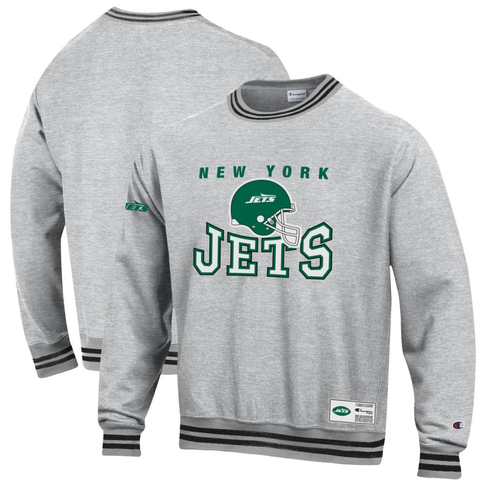 New York Jets Champion Reverse Weave Fleece Sweatshirt Gray - NFL
