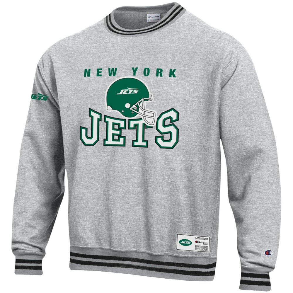 New York Jets Champion Reverse Weave Fleece Sweatshirt Gray - NFL