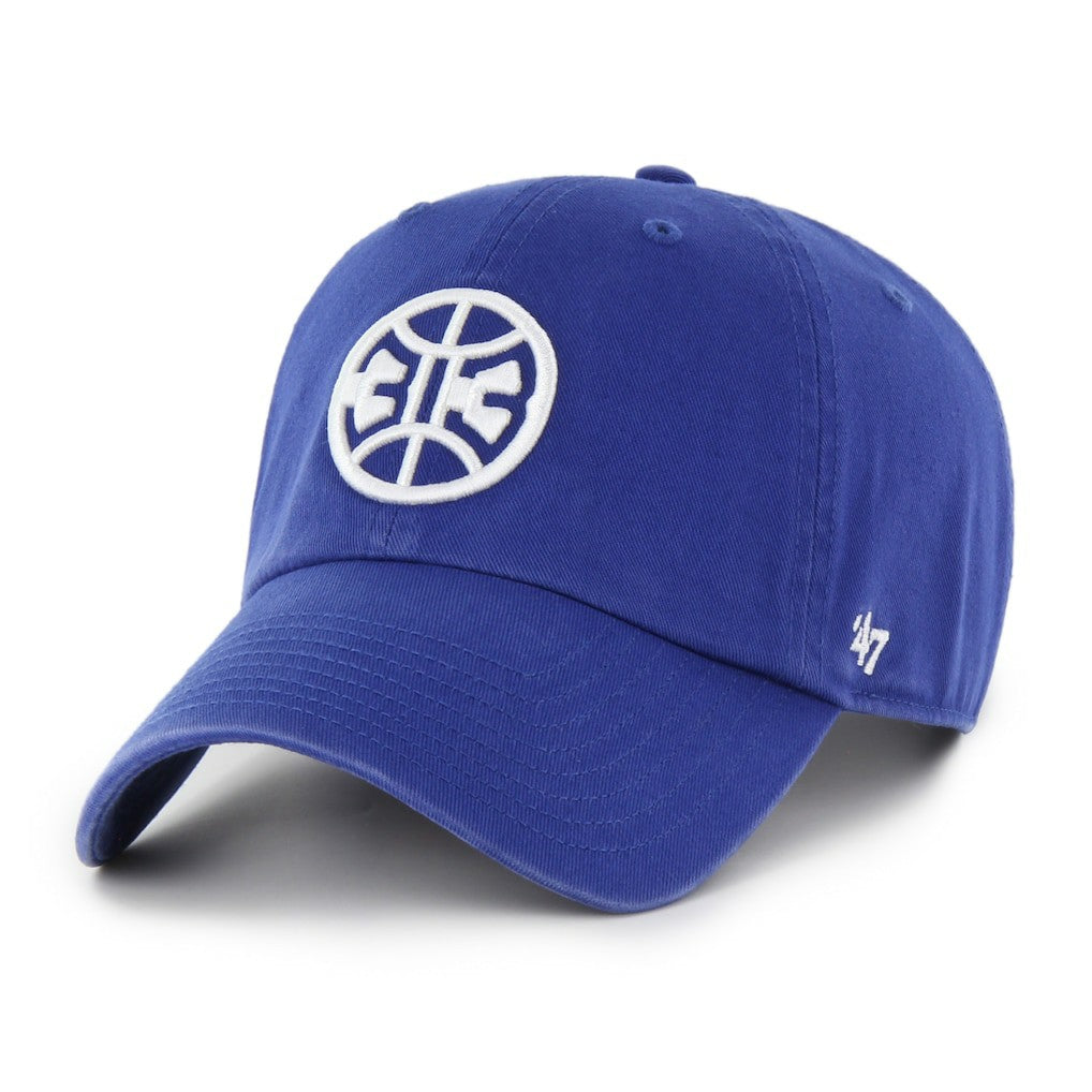 47 brand - Detroit Pistons '47 Alternate Core Logo Clean Up Adjustable Hat - Royal