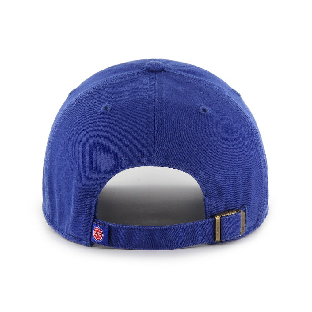 47 brand - Detroit Pistons '47 Alternate Core Logo Clean Up Adjustable Hat - Royal