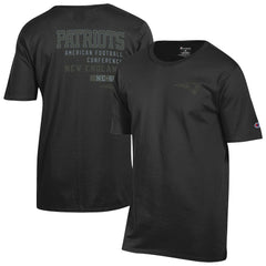 New England Patriots Champion Tonal Logo T-Shirt Black - NFL