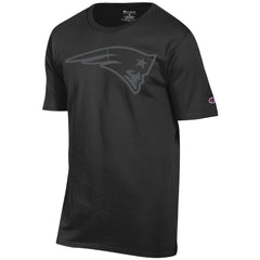 New England Patriots Champion Tonal Logo T-Shirt Black - NFL