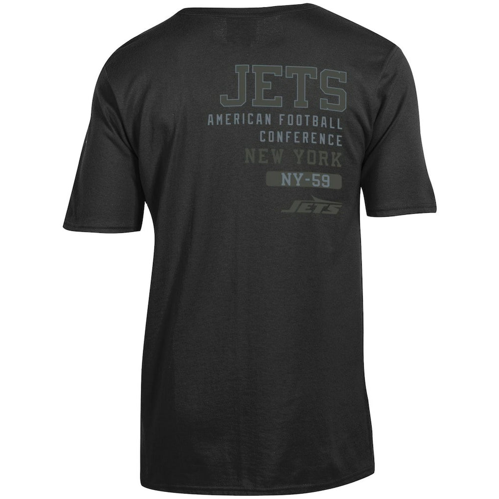 New York Jets Champion Tonal Logo T-Shirt Black - NFL