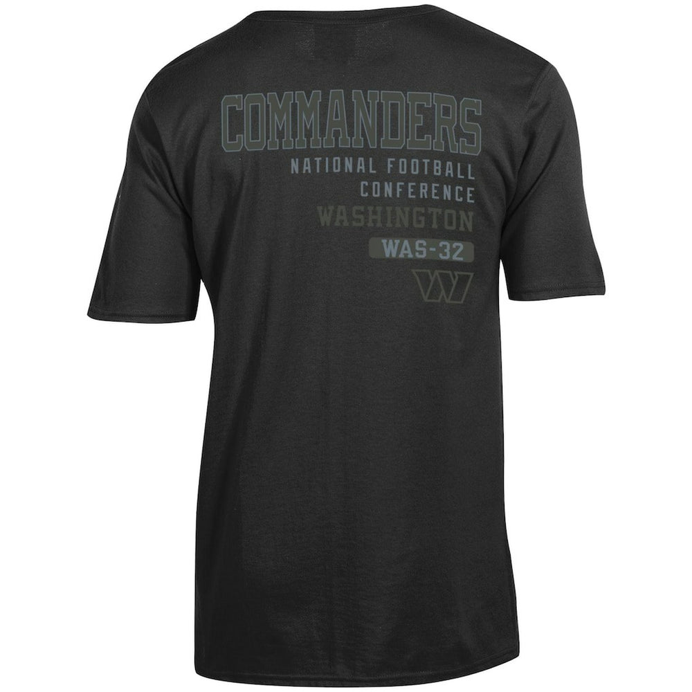 Washington Commanders Champion Tonal Logo T-Shirt Black - NFL