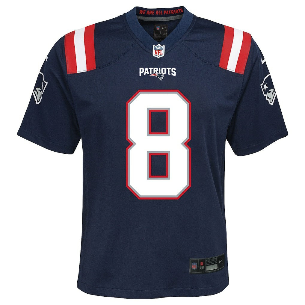 Stefon Diggs New England Patriots Youth Team Game Jersey Navy - Nike