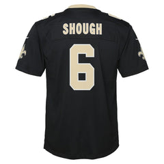 Tyler Shough New Orleans Saints Youth Team Game Jersey Black - Nike