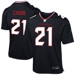 Nick Chubb Houston Texans Youth Team Game Jersey Navy - Nike