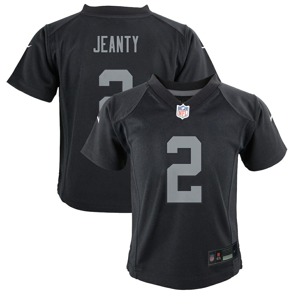 Ashton Jeanty Las Vegas Raiders Preschool Team Player Game Jersey Black - Nike