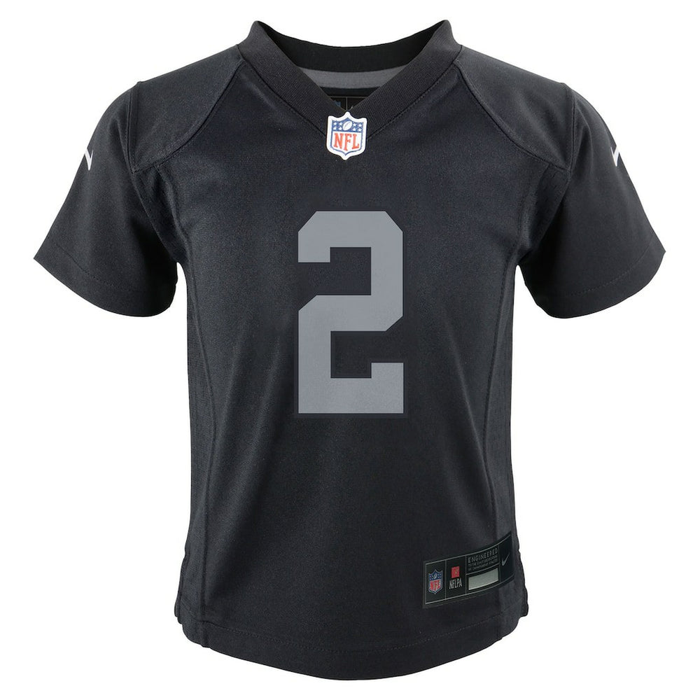 Ashton Jeanty Las Vegas Raiders Preschool Team Player Game Jersey Black - Nike
