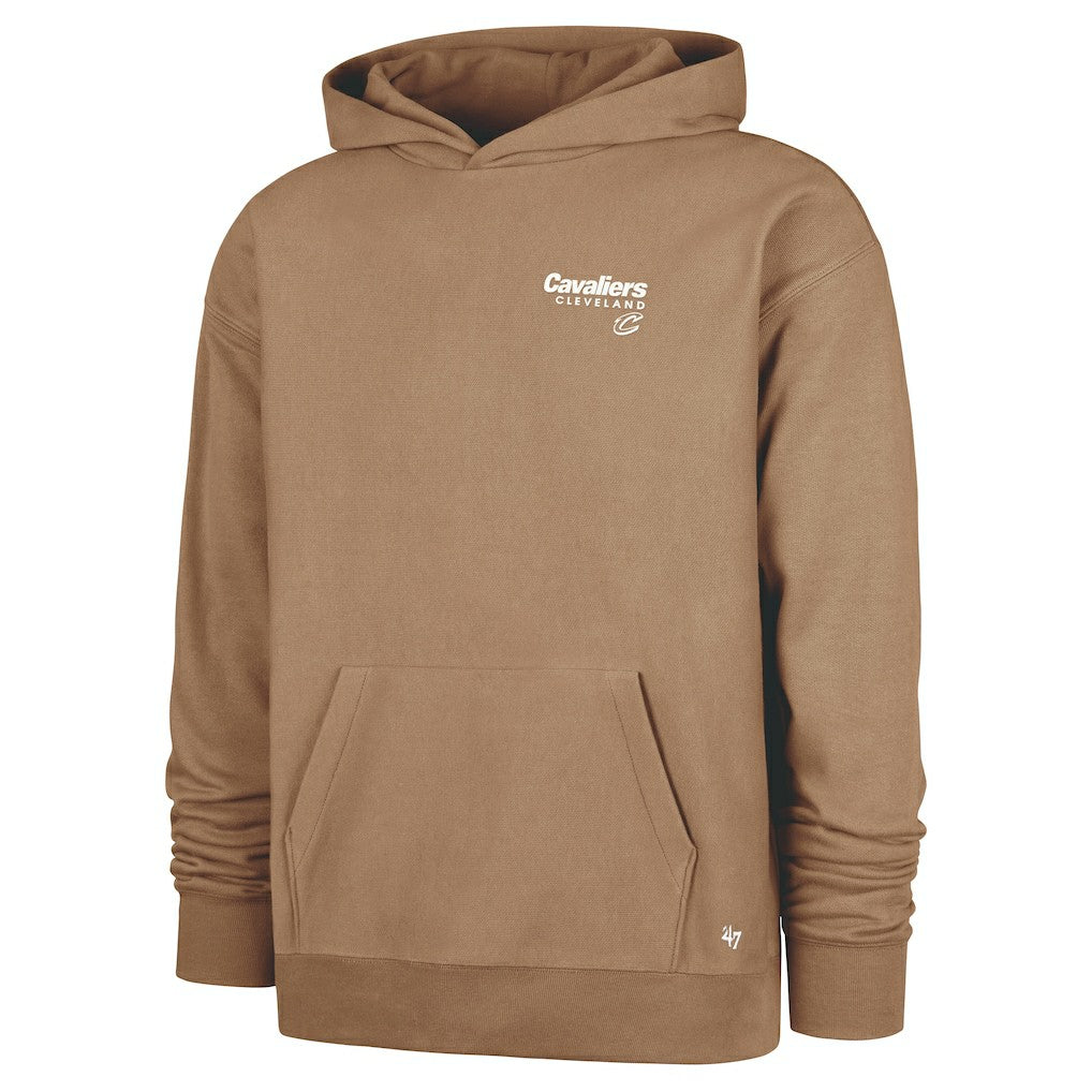 47 brand - Cleveland Cavaliers '47 Triple Double Foundation Premium Hoodie Sweatshirt - Khaki